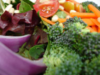 Ovarian cancer diet: Increase your yellow and cruciferous vegetables. 
